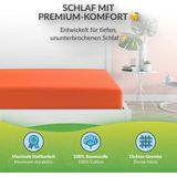 Hoeslaken - Grijs - Katoen - 1 Persoons