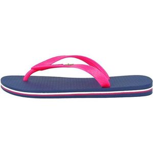 Ipanema Clas Brasil II Fem Flipflop voor dames, 8011 Blauw Roze, 35/36 EU