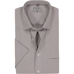MARVELIS - Comfort Fit - Overhemd - Grijs - Korte Mouw