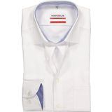 MARVELIS - Modern Fit - Overhemd - Wit - Strijkvrij