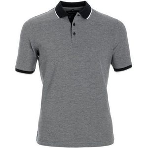 MARVELIS - Poloshirt - Zwart-wit - 100% Piqué Katoen