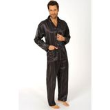 Normann - 94010 - Pyjama - Antraciet Grijs/Donk blauw - 83% Polyester, 17% Katoen