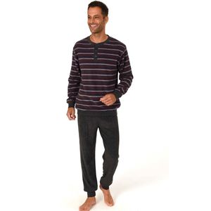 Normann - Trend 70259 - Pyjama - Antraciet Grijs - 60% Katoen, 40% Polyester