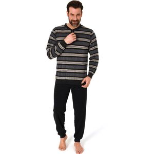 Normann - 22310193768 - Pyjama - Antraciet Grijs - Badstof Kwaliteit