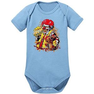 Touchlines Unisex Baby Ronald Zombie Clown Body, blauw (skyblue 11), 68 cm
