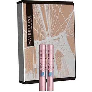 Maybelline New York Lash Sensational Sky High Mascara, waterbestendig, zwart, waterbestendig, 2 x 6 ml