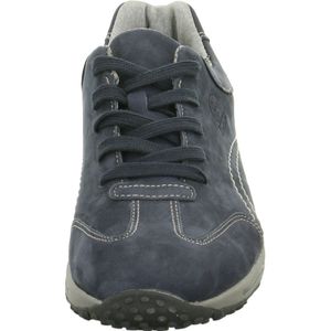 Gabor - Nightblue - Casual Schoenen - Blauw - Nubuk - Vetersluiting
