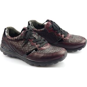 Gabor Rollingsoft Dames Lage sneakers - rood