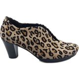 Gabor - Pumps - Beige - Suède - Open Voorkant - Luipaardprint