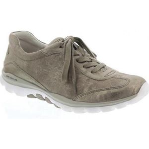 Gabor Rollingsoft Dames Dad sneakers - taupe