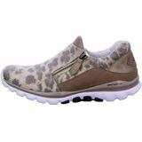 Gabor - Rollingsoft Sensitive - Dames Wandelsneaker - Grijs - Leer