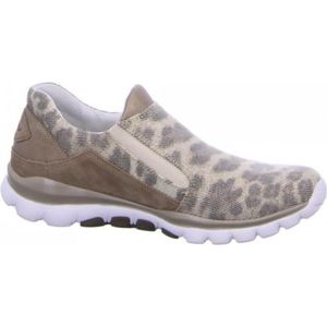 Gabor - Rollingsoft Sensitive - Dames Wandelsneaker - Grijs - Leer