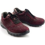 Gabor Rollingsoft Dames Lage sneakers - rood - Maat 37