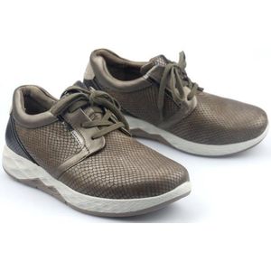 Gabor Rollingsoft Dames Lage sneakers - taupe - Maat 40