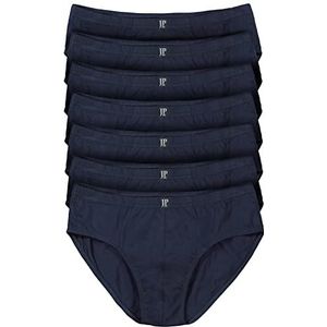 JP 1880 711244 herenslips, 7 stuks, maat L tot 8XL tot 16, elastische tailleband, Donkermarineblauw