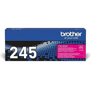 Brother TN245M Originele Magenta Tonercartridge met lange levensduur voor HL3140CW, HL3150CDW, HL3170CDW, DCP9015CDW, DCP9020CDW, MFC9330CDW, MFC9140CDN en MFC9340CDW Printers