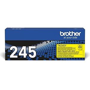 Brother TN245Y originele gele tonercartridge met lange levensduur voor HL3140CW, HL3150CDW, HL3170CDW, DCP9015CDW, DCP9020CDW, MFC9330CDW, MFC9140CDN en MFC9340CDW printers