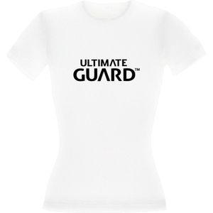 Ultimate Guard Dames Tshirt -M- Wordmark Wit