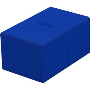 Ultimate Guard UGD011237 Twin Flip`n`Tray 160+ XenoSkin Monocolor blauwe kaartenbox