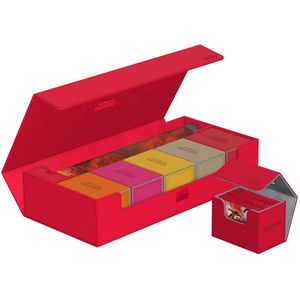 Ultimate Guard Superhive 550+ XenoSkin Monocolor Red