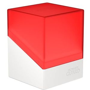 Ultimate Guard Boulder Deck Case 100+ SYNERGY rood/wit