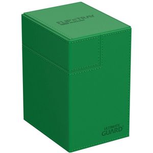 Ultimate Guard Ultimate Guard Flip'n'Tray 133+ Xenoskin - Green Card Boxes