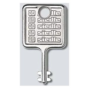 Siedle 210007019-00 Montageaccessoire voor Accessoires voor deurintercom Zilver