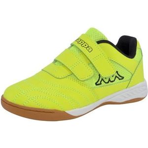 Kappa Kickoff sneaker uniseks-kind,Gelb (Yellow/Black 4011),25 EU