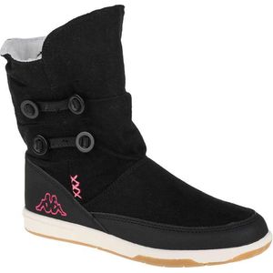 Kappa Meisjes Cream Winter Boots, Zwart Zwart Roze 1122, 32 EU