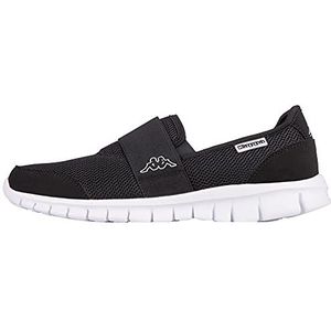 Kappa Unisex Taro sneakers voor volwassenen, Zwart 1110 wit zwart, 41 EU