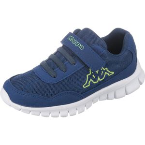 Kappa Uniseks Follow Bc Kids sneakers voor kinderen, Blue Lime, 35 EU