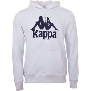 Kappa unisex sweatshirt met capuchon wit 705322 001