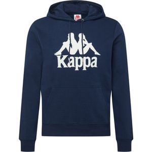 Sweater - Navy - Met Capuchon - Logoprint - Kangoeroezak