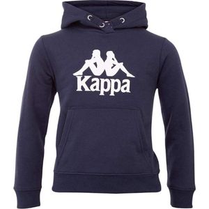 Kappa Unisex kindersweatshirt met capuchon blauw 705322 821
