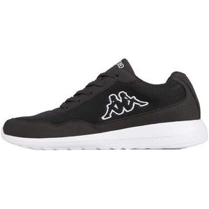 Kappa Follow XL Sneakers voor volwassenen, uniseks, Zwart Zwart Wit 1110, 50 EU