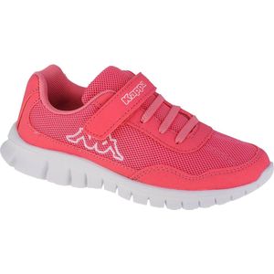 Kappa Unisex Follow Bc Kids Sneakers voor kinderen, Pink, 33 EU