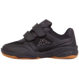 Kappa Dacer Kids Sneakers voor kinderen, uniseks, 1116 Black Grey, 26 EU