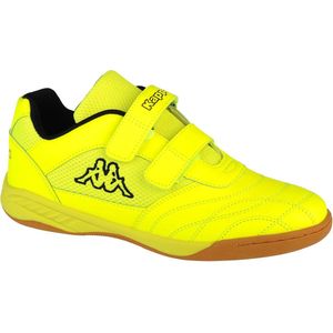 Kappa Kickoff Oc Sneakers voor kinderen, uniseks, 4011 Yellow Black, 39 EU