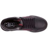 Kappa Mangan Hi-Top Sneakers voor heren, 1120 Zwart Rood, 42 EU