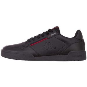 Kappa Marabu Uniseks-Volwassene Sneakers Lage sneakers, 1120 Black Red, 40 EU