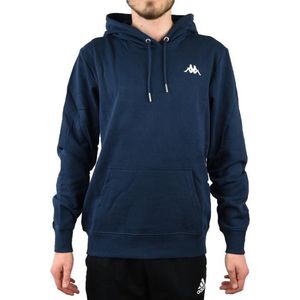 Kappa Vend Hooded 707390-19-4024, Mannen, Marineblauw, Sporttrui casual