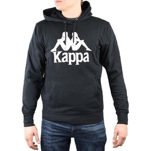 Kappa Taino Hooded 705322-19-4006, Mannen, Zwart, Sporttrui casual