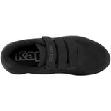 Kappa Follow Vl Sneaker voor dames, 1116 Zwart Grijs, 34 EU