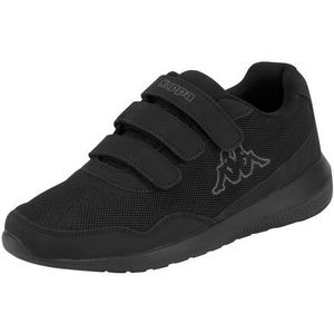 Kappa Unisex Follow Vl Sneaker, 1116 Zwart Grijs, 43 EU