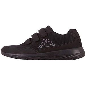 Kappa Follow Vl Sneakers voor heren, 1116 Black Grey, 47 EU