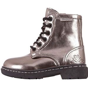 Kappa Unisex Deenish Shine Kids Sneakers voor kinderen, 1511 Silver Black, 29 EU