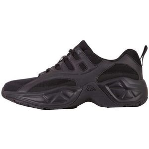 Kappa Uniseks Overton Oc sneakers, 1111, zwart., 42 EU