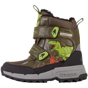 Kappa Rex Tex K Kids Hardloopschoenen voor kinderen, uniseks, 3111 Army Black, 27 EU