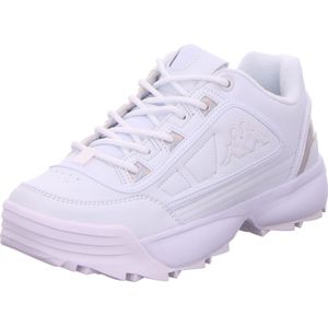 Kappa Rave Gc Hardloopschoenen voor dames, uniseks, 1010 wit., 36 EU