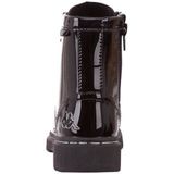 Kappa - DEENISH Shine K - Uniseks Kinderstraatschoenen - Zwart/Zilver